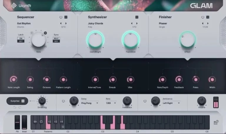 uJAM – Usynth GLAM v1.0.0 (uJAM APP+Usynth) VSTi, AAX x64