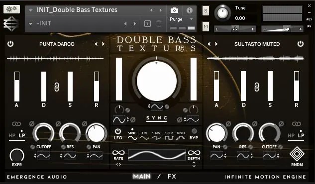 Emergence Audio – Double Bass Textures v1.0.1 (KONTAKT)