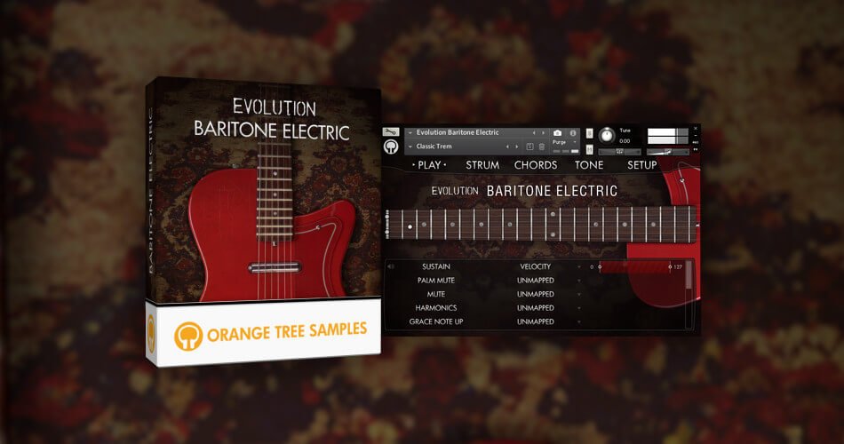 Orange Tree Samples – Evolution Baritone Electric (KONTAKT)