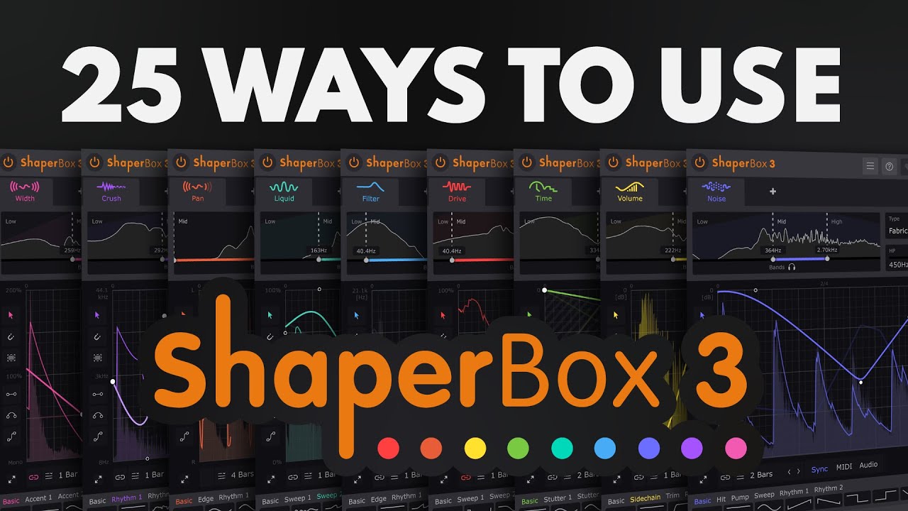 Cableguys – ShaperBox 3 v3.3.1 VST, VST3, AAX x64