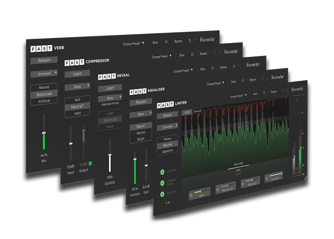 Focusrite – FAST Bundle VST3 ONLY x64 (NO INSTALL)