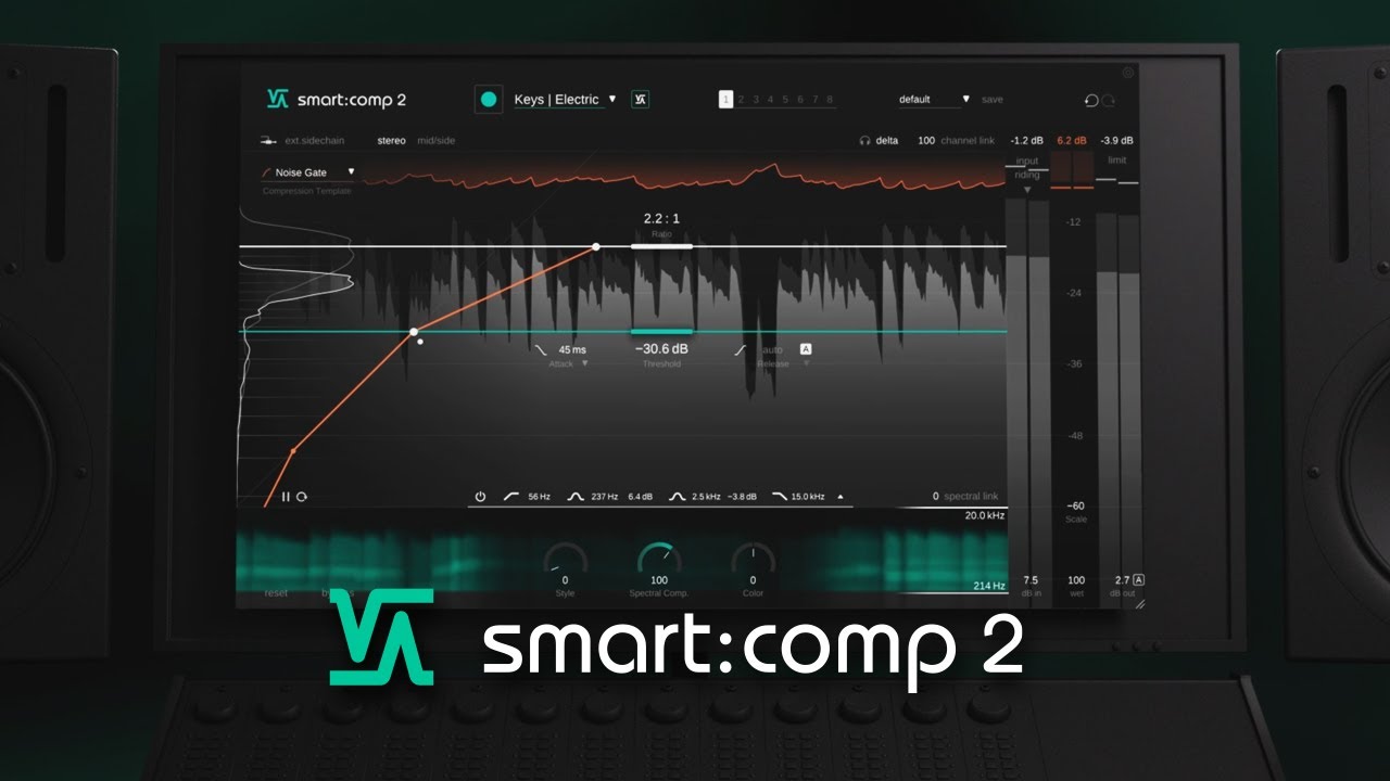 Sonible – smartcomp 2 v1.0.3 VST, VST3, AAX, AU WIN.OSX x64