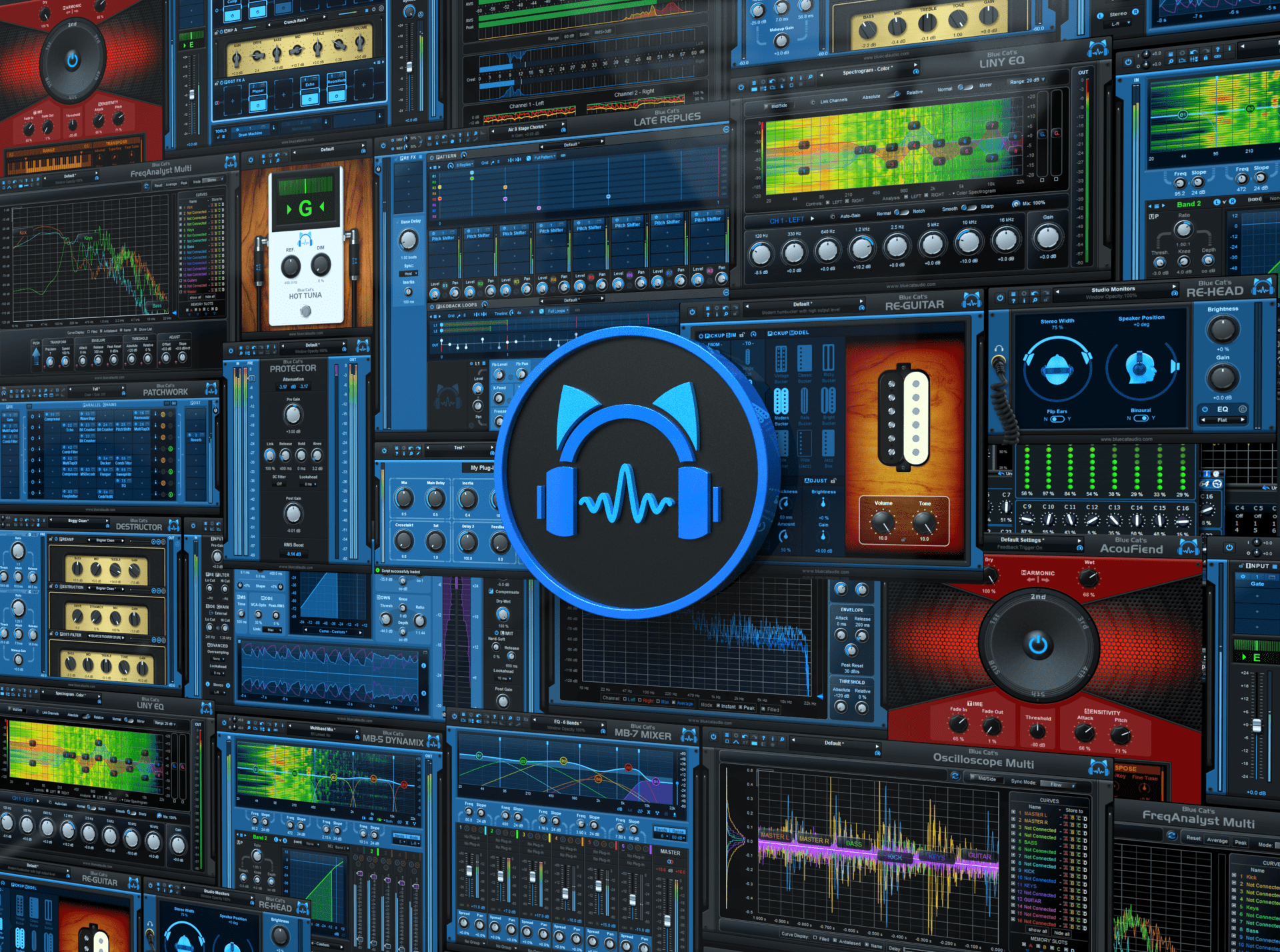 Blue Cat Audio – All Plug-Ins Pack v2023.08 STANDALONE, VST, VST3, AAX x86 x64