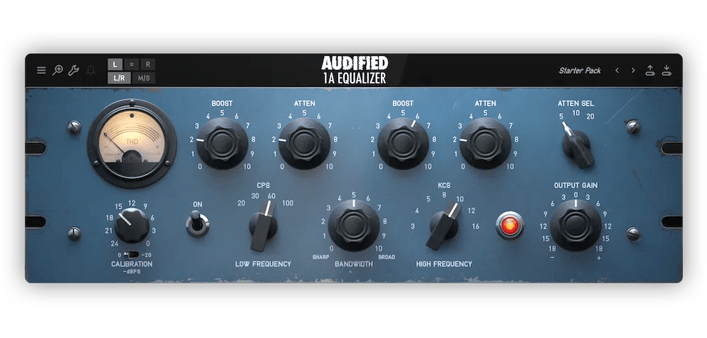 Audified – 1A Equalizer v1.0.0 VST3, AAX x64