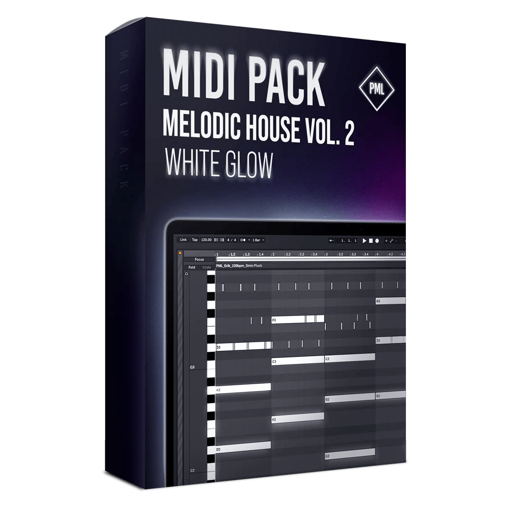 Production Music Live – MIDI Pack Melodic House Vol. 2 – White Glow (Ableton Project, MiDi)
