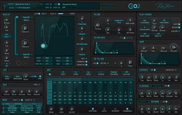 Rob Papen – Go2-X v1.0.0 VSTi, VST3i, AAX x64