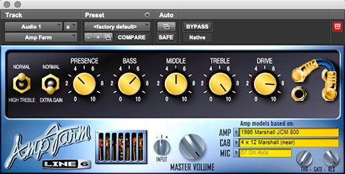 Yamaha Guitar Group – Line 6 Amp Farm v4.0.0 VST, VST3, AAX x64
