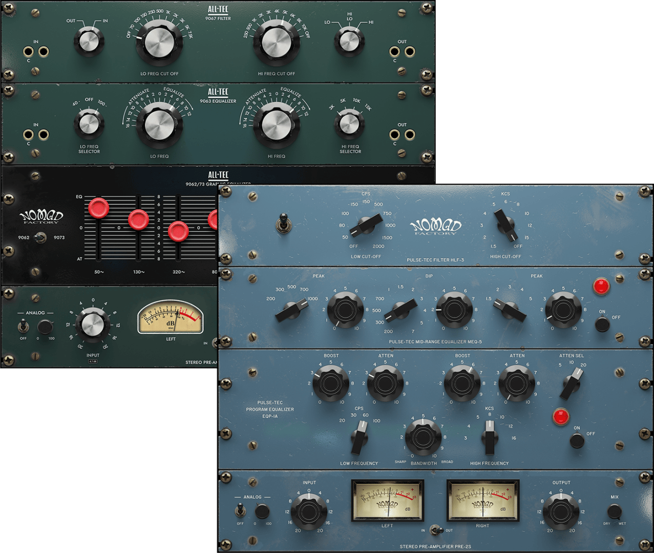 Nomad Factory – Retro EQs Bundle v2.0.0 VST, VST3, AAX x64