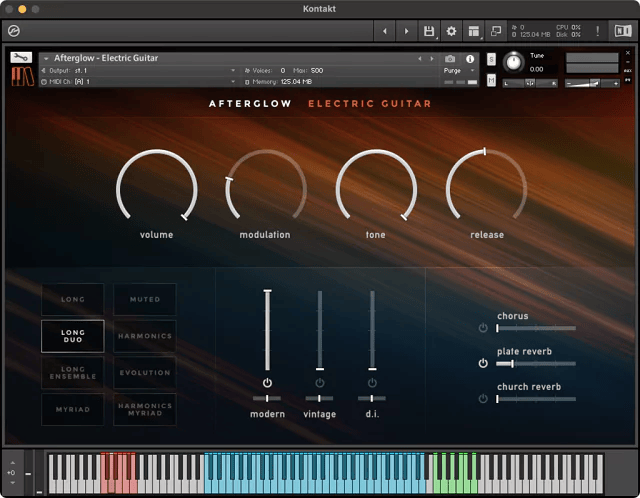 Spitfire Audio – Fred Poirier Afterglow (KONTAKT) – Kontakt electric guitar samples