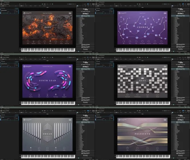UVI – Falcon Factory Library (Rev2) v3.0.1 (SOUNDBANK)