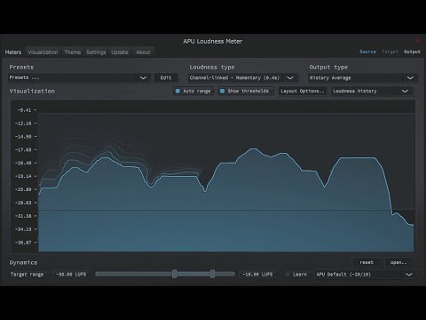 APU Software – APU Loudness Compressor v2.0.0 SAL, VST3, AAX, AU WIN.OSX x86 x64