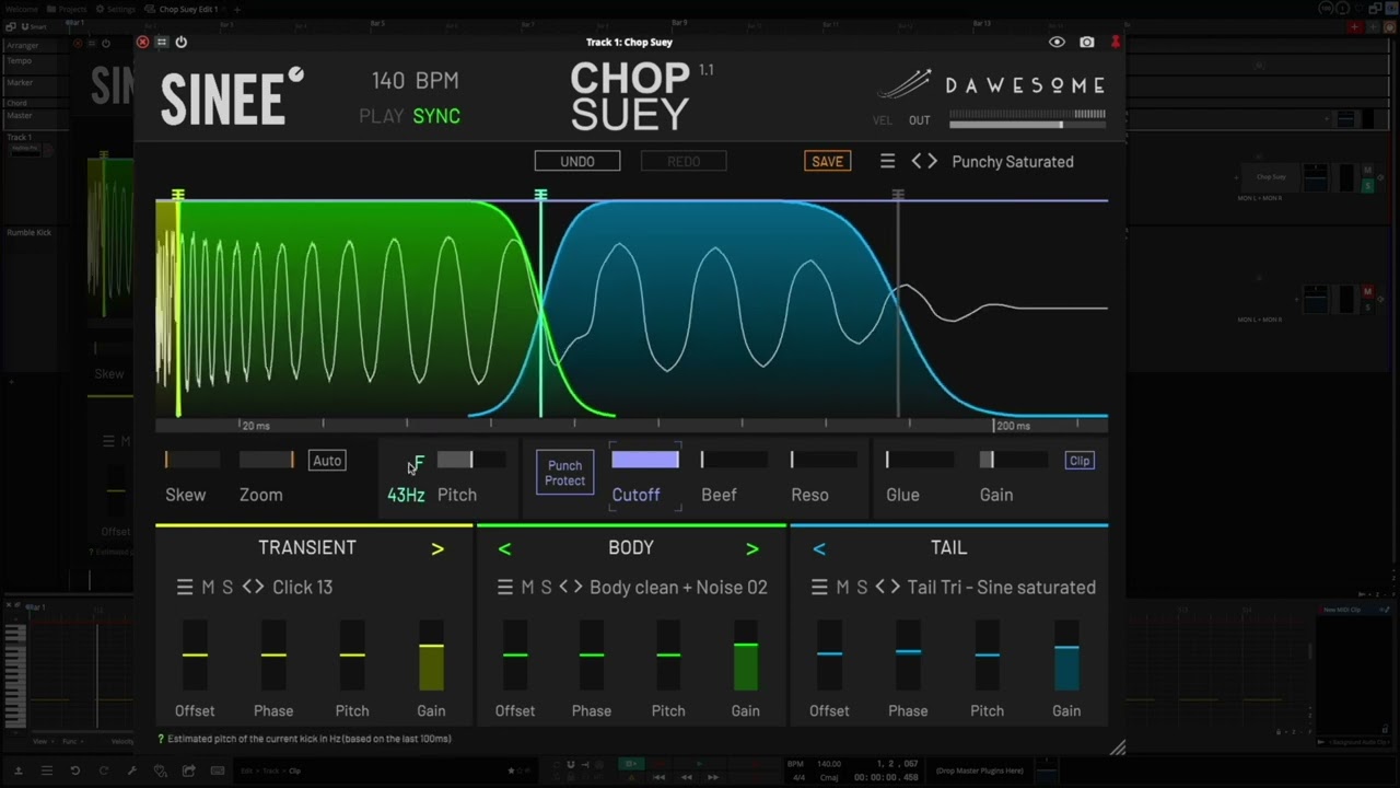 Tracktion Software – SINEE Chop Suey v1.3, VSTi3 x64