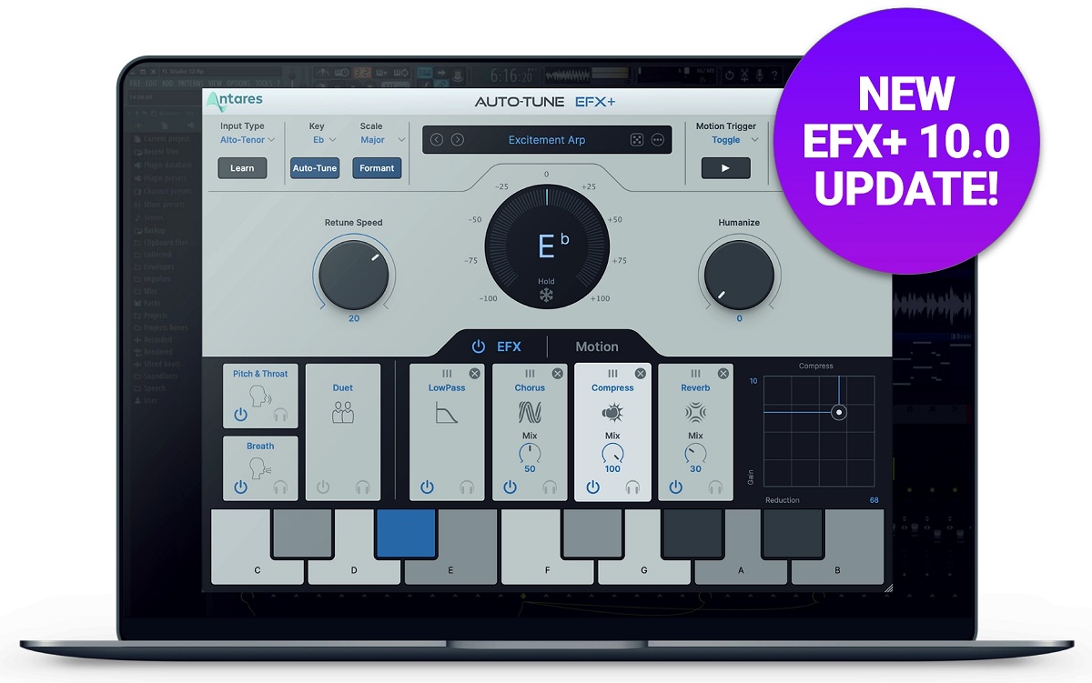 Antares – Auto-Tune EFX+ v10.0.1 VST3, AAX x64 – Vocal Processing