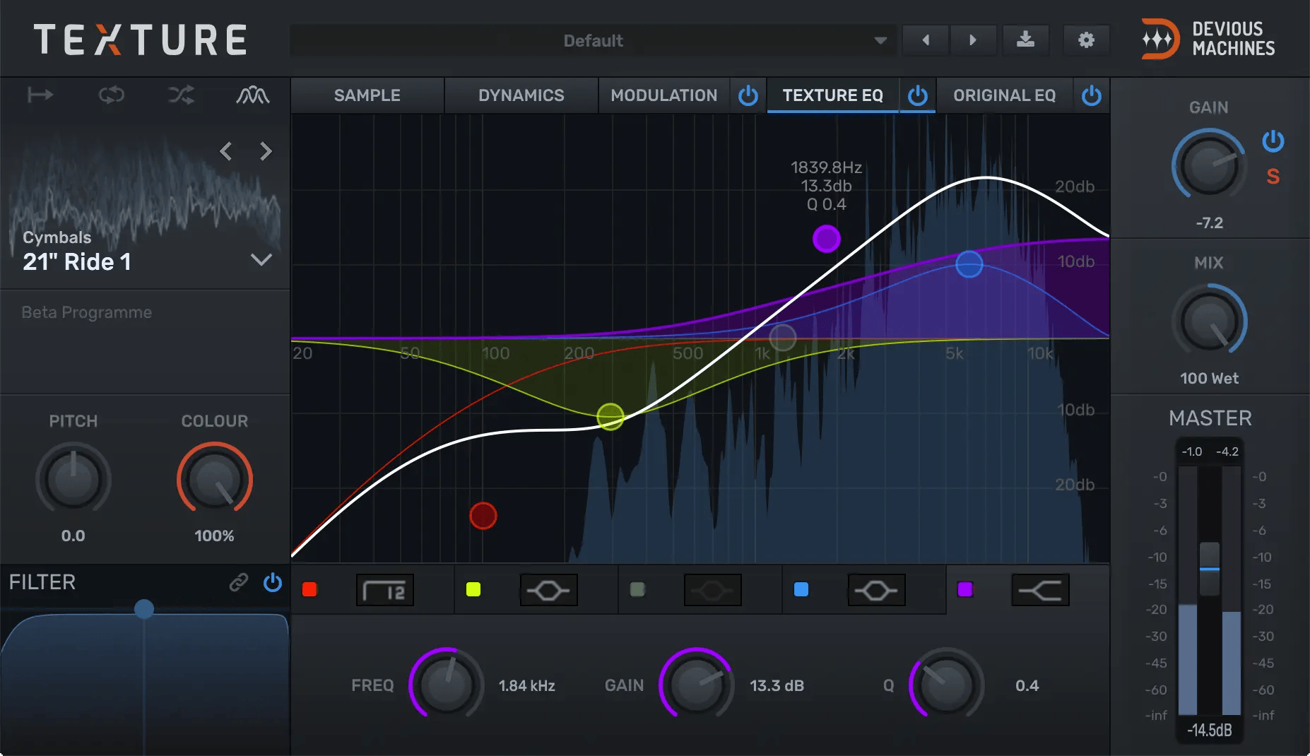 Devious Machines – Texture 1.8.15 VST, VST3, AAX x64-Mixing