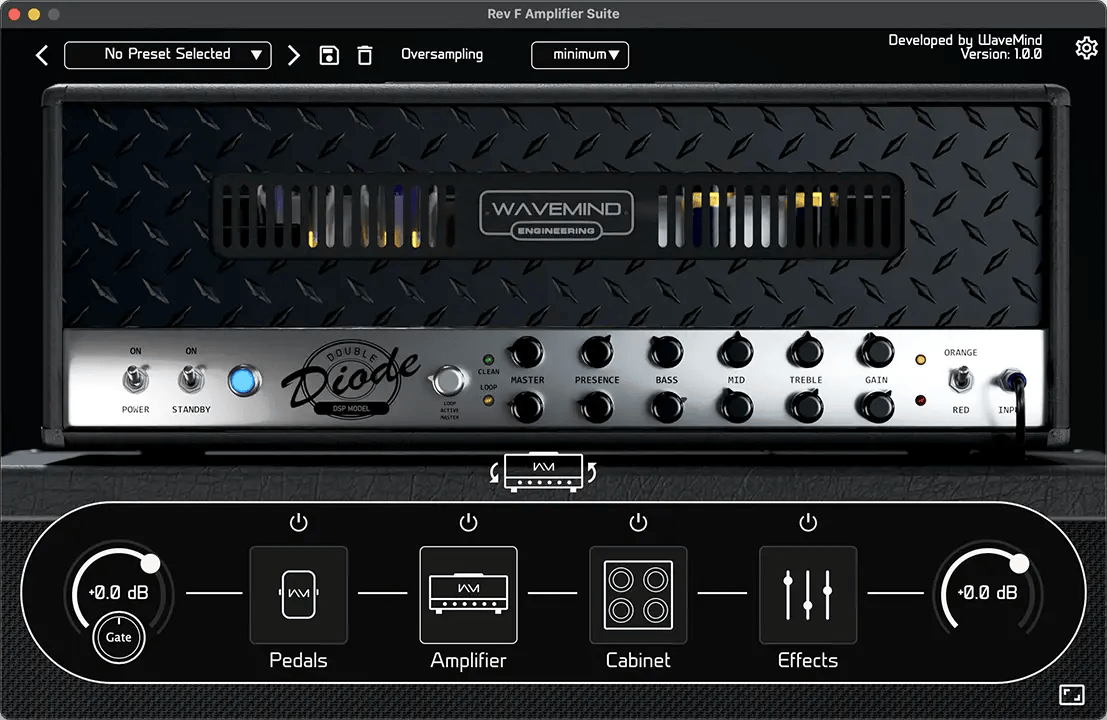 WaveMind – Amp Suite Rev F 1.0.1 STANDALONE, VST3, AAX x64