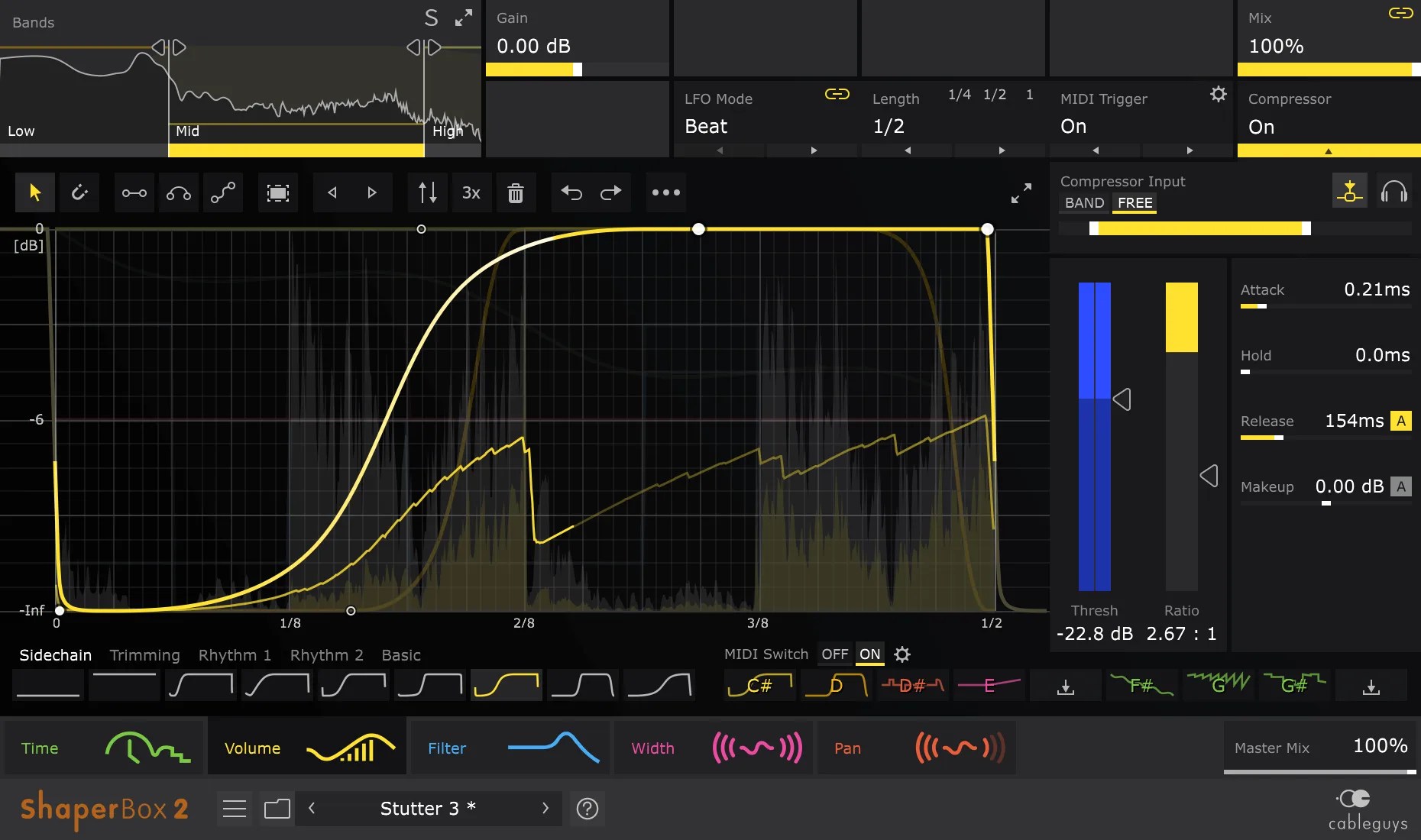 Cableguys – ShaperBox v3.5.1 VST, VST3, AAX x64