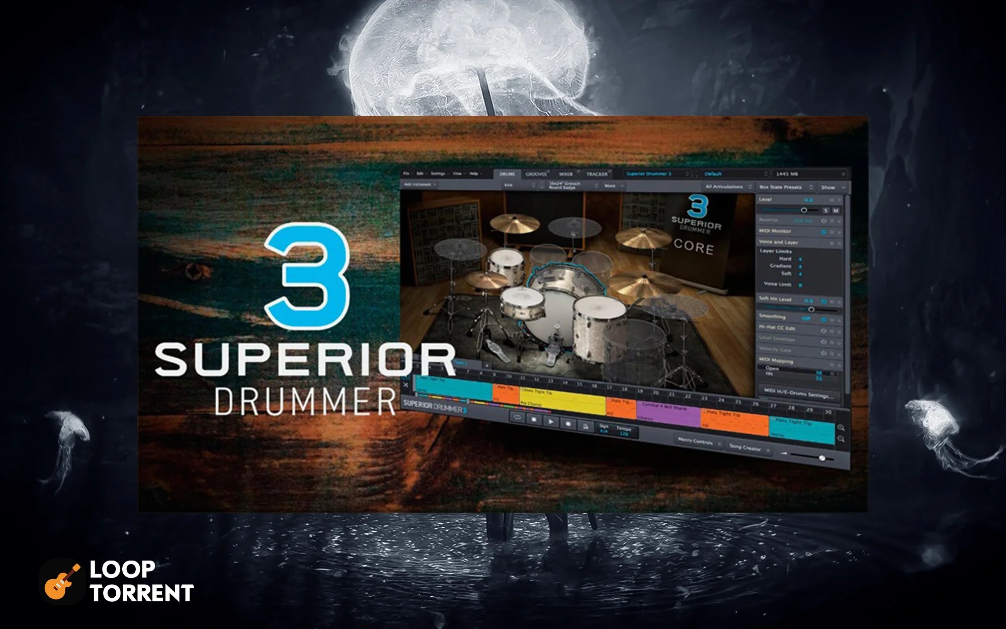 Toontrack – Superior Drummer 3.3.7 Update STANDALONE, VSTi, VSTi3, AAX, AU WIN.OSX x64