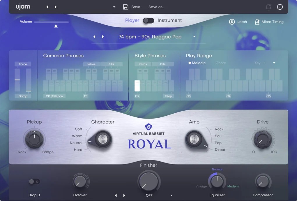 UJAM – Virtual Bassist Dandy v2.3.0 VSTi, VSTi3 x64