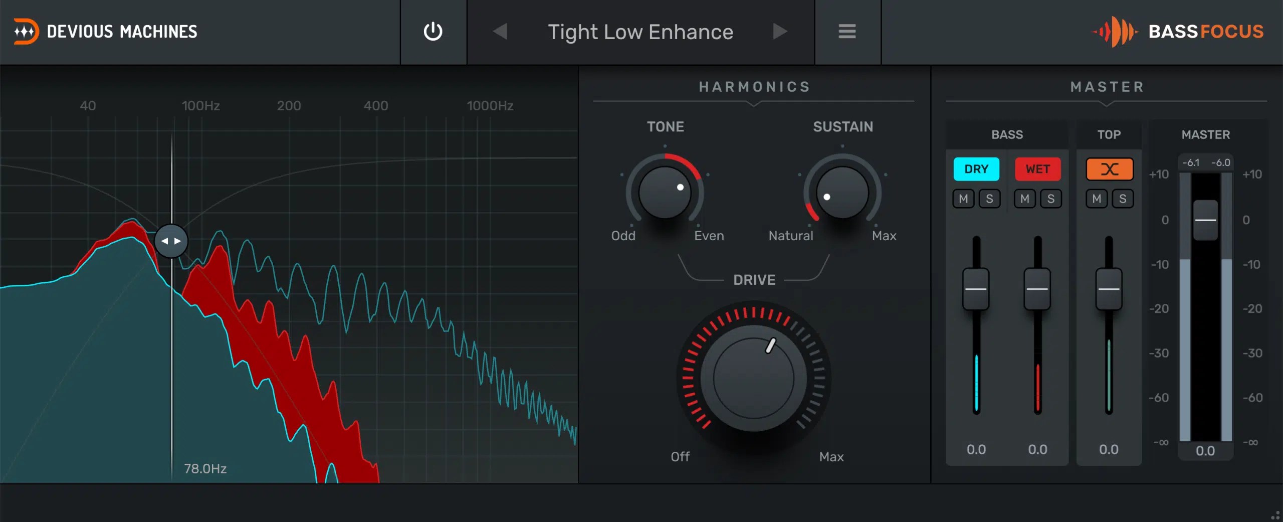 Devious Machines – Bass Focus v1.0.4 VST, VST3, AAX x64