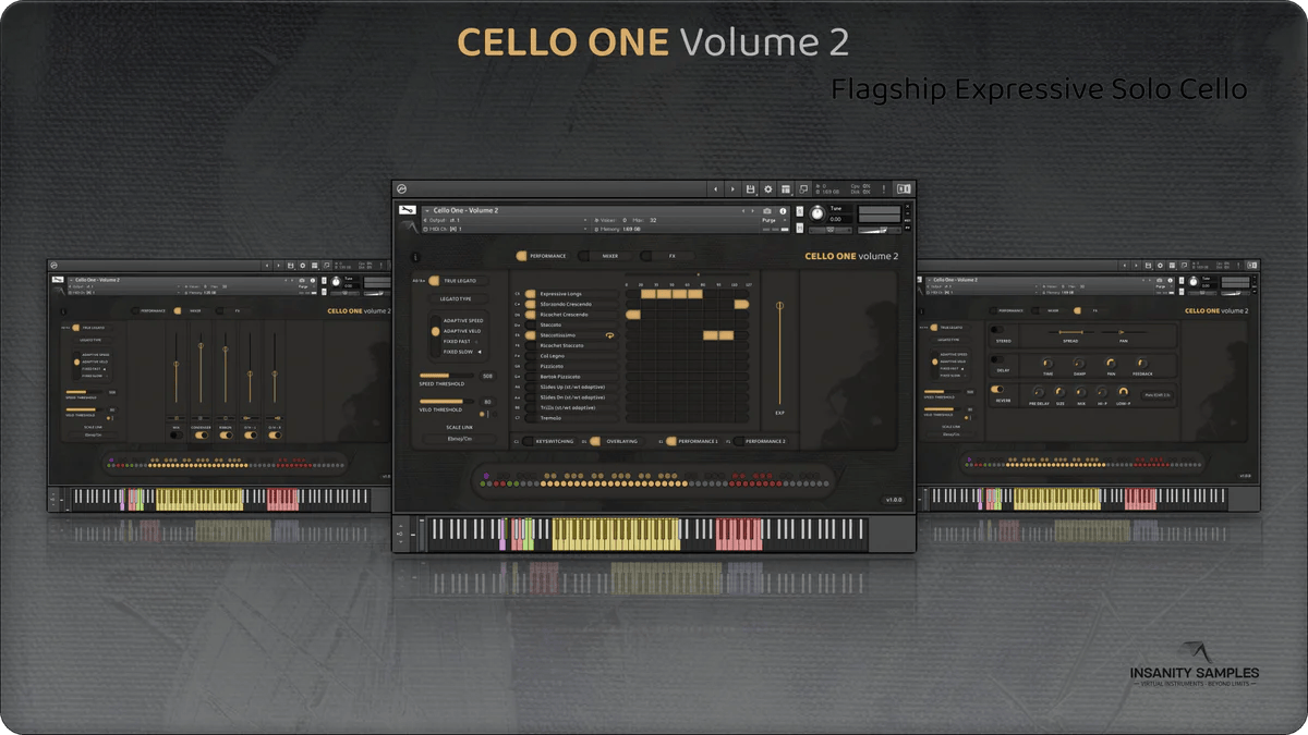 Insanity Samples – CELLO ONE Volume 2 (KONTAKT)