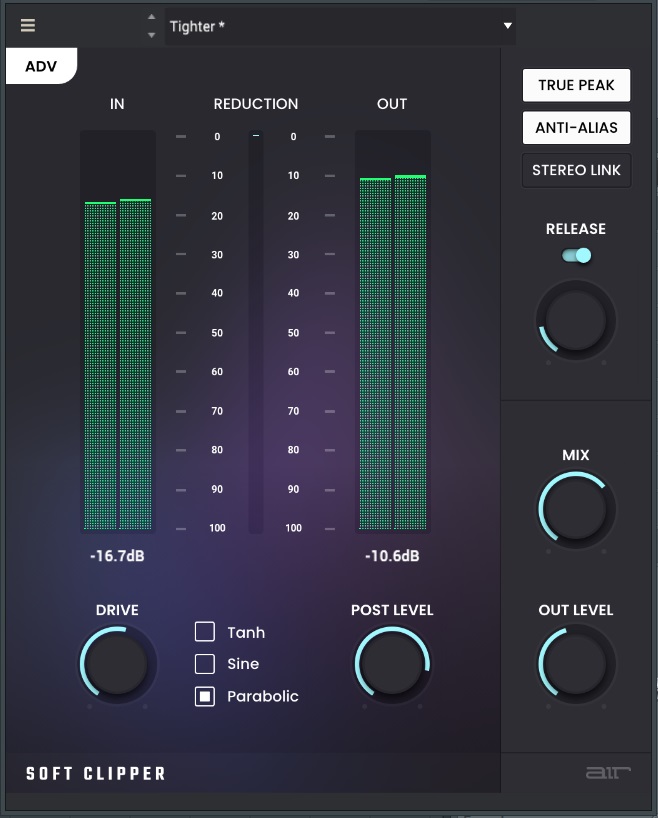 AIR Music Technology – AIR Soft Clipper v1.2.0.4 VST, VST3, AAX x64