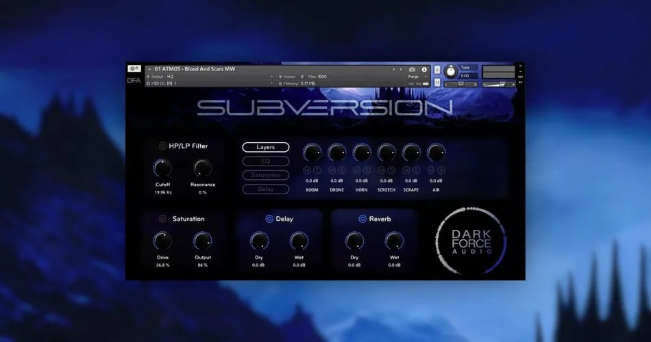 Dark Force Audio – SUBVERSION (KONTAKT)