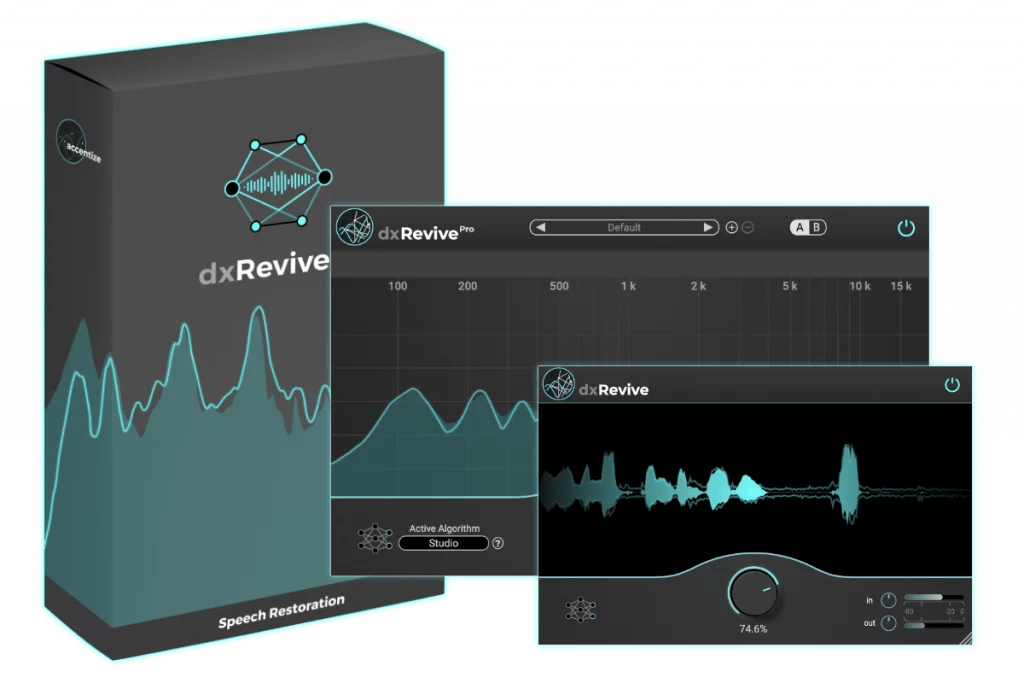Accentize – dxRevive Pro v1.2.2 VST3, AAX x64