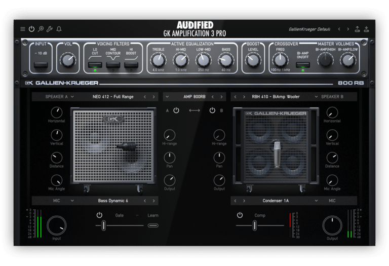 Audified – GK Amplification 3 Pro v3.1.3 VST3, AAX x64