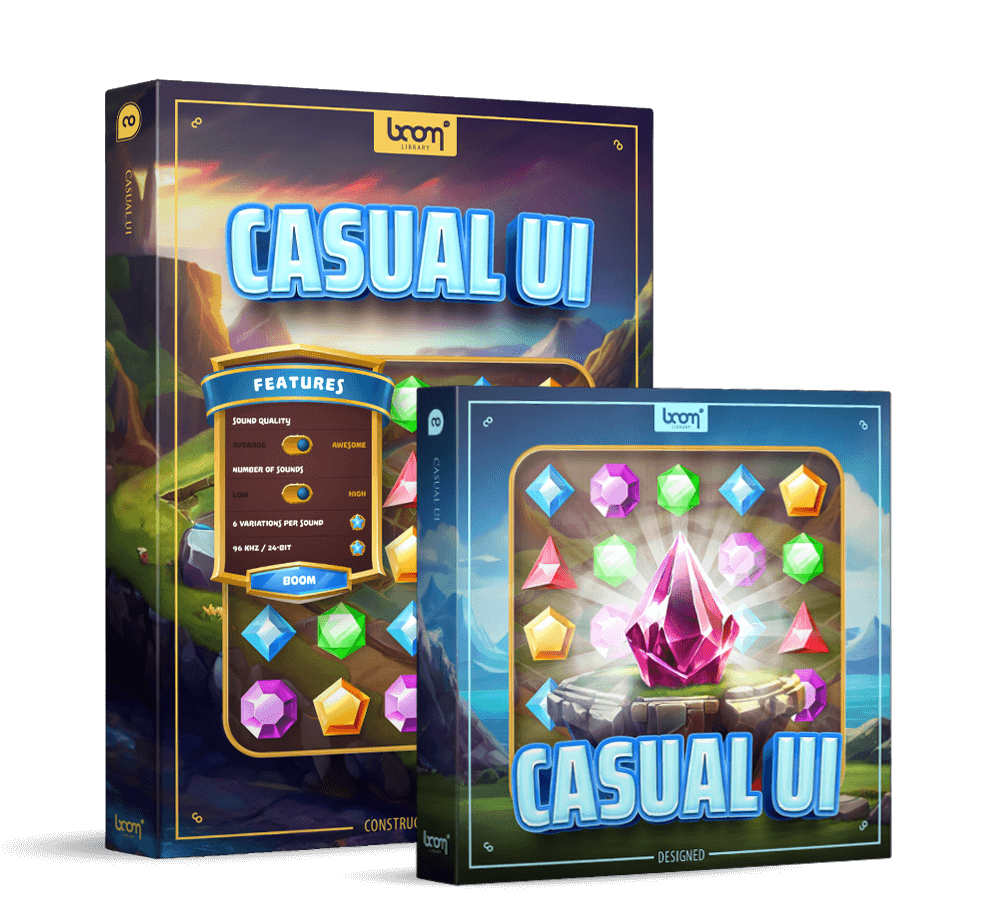 Boom Library – Casual UI (WAV)