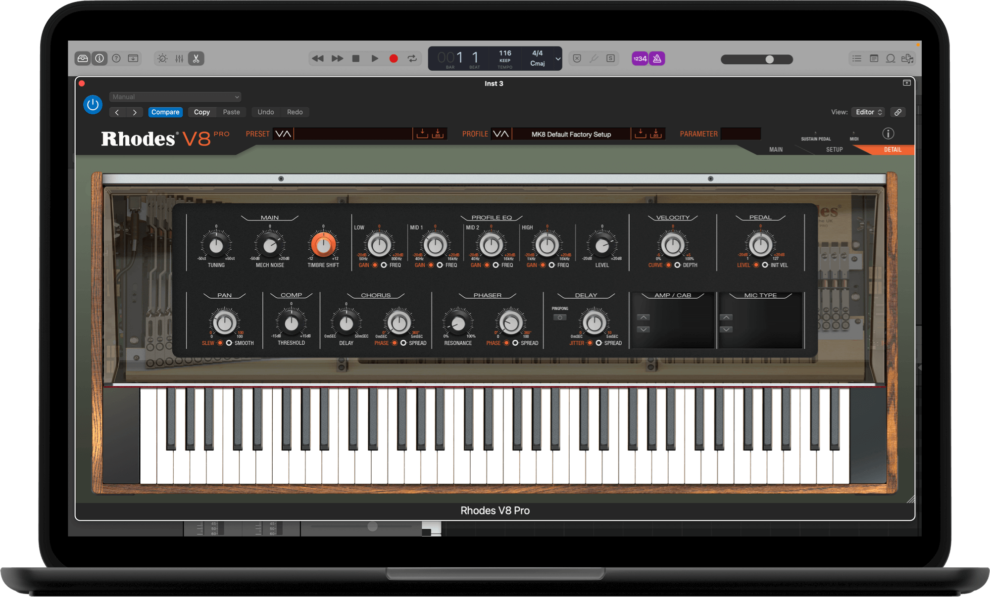 Rhodes Music – V8 Pro v1.1.3 VSTi, VST3i, AAX x64