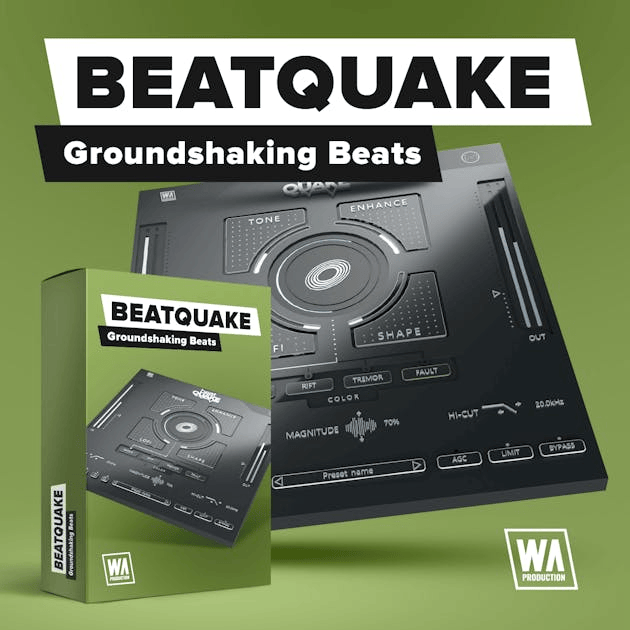 WA Production – BeatQuake v1.0.0 VST, VST3, AAX x64