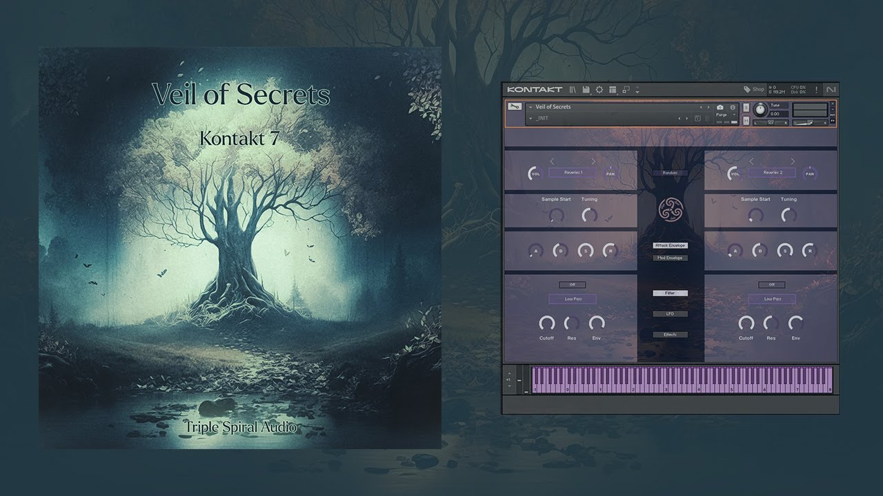 Triple Spiral Audio – Veil of Secrets 1.0.1 (KONTAKT)