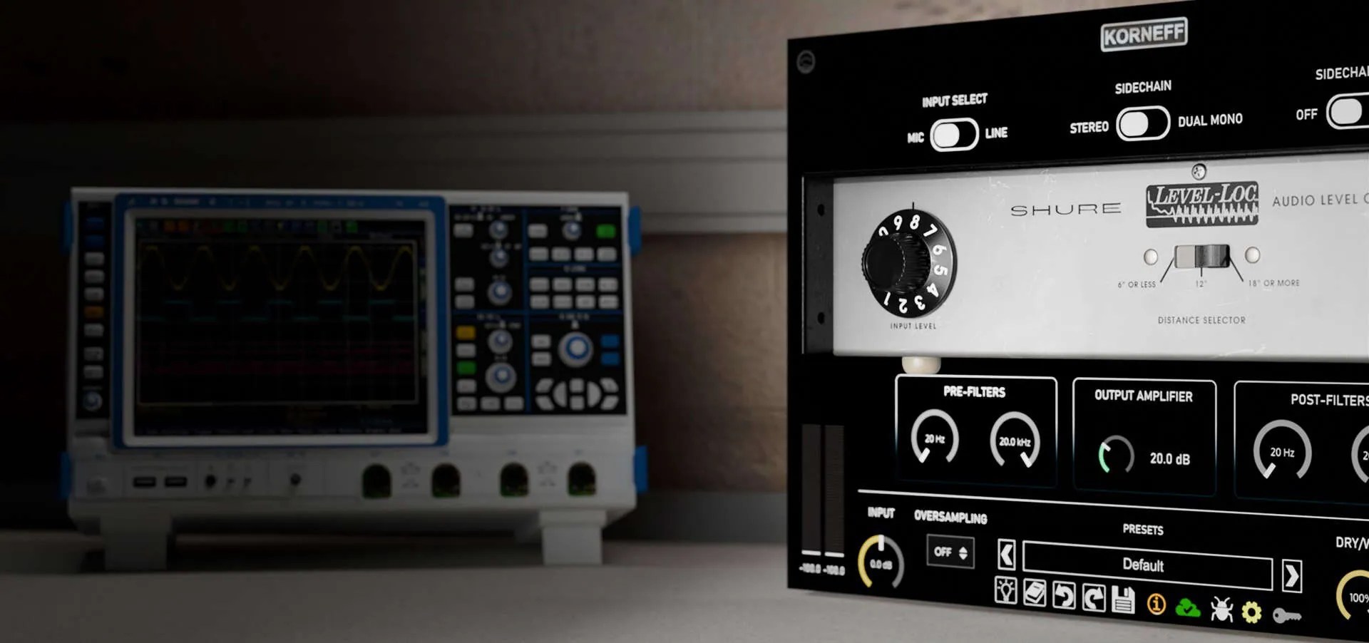 Korneff Audio – Shure Level-Loc v1.0.0 VST3, AAX