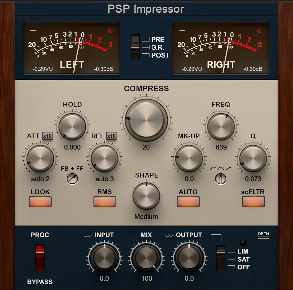 PSPaudioware – PSP Impressor 1.0.3 VST, VST3, AAX x64