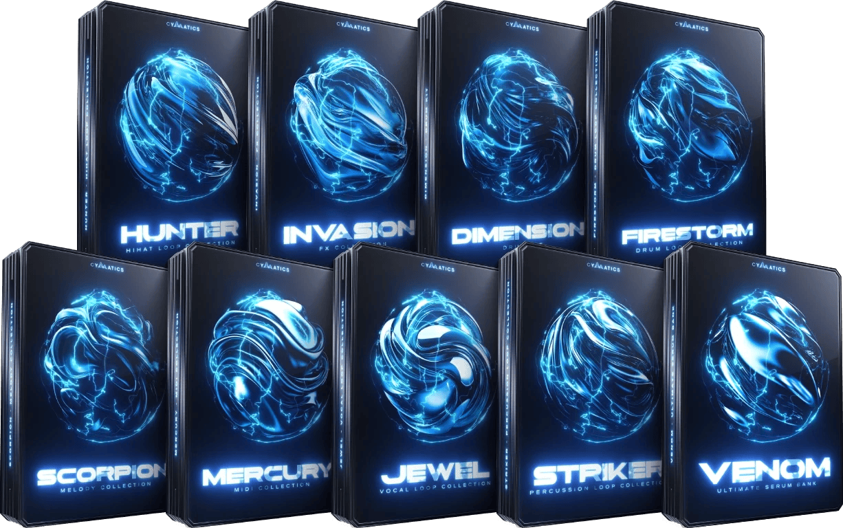 Cymatics – VENOM Production Suite (MIDI, WAV, SERUM)