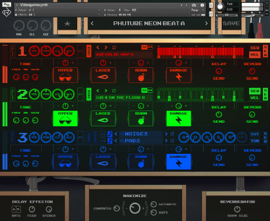 Rigid Audio – Videogamesynth (KONTAKT)