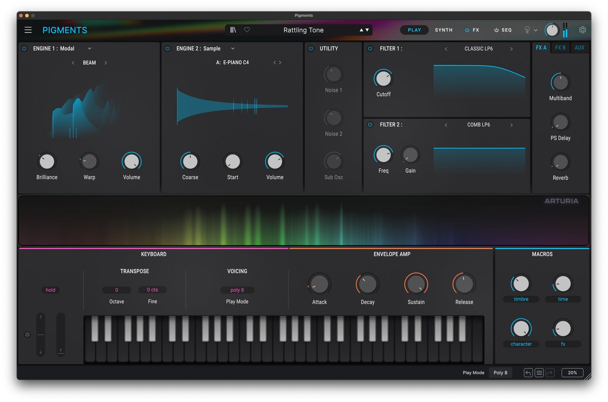 Arturia – Pigments v6.0.1 VST, VST3, AAX, SAL x64