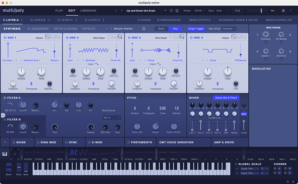 KORG – multipoly native 1.0.4 STANDALONE, VSTi3, AAX x64