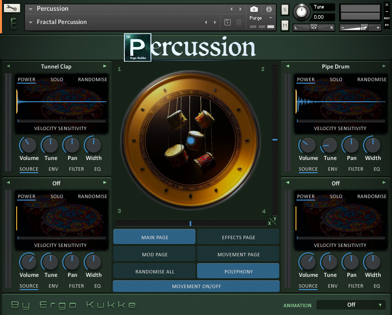 Ergo Kukke – Percussion (KONTAKT)