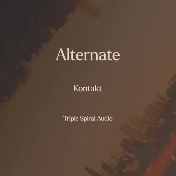 Triple Spiral Audio – Alternate 1.2.1 (KONTAKT)
