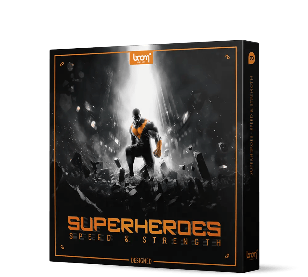Boom Library – Superheroes Speed & Strength (Designed) (WAV)