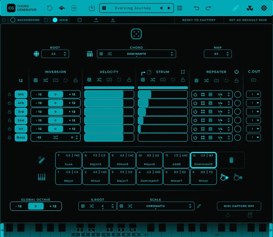 Mario Nieto – Chord Generator v1.1.0 SAL, VSTi3, AAX x64