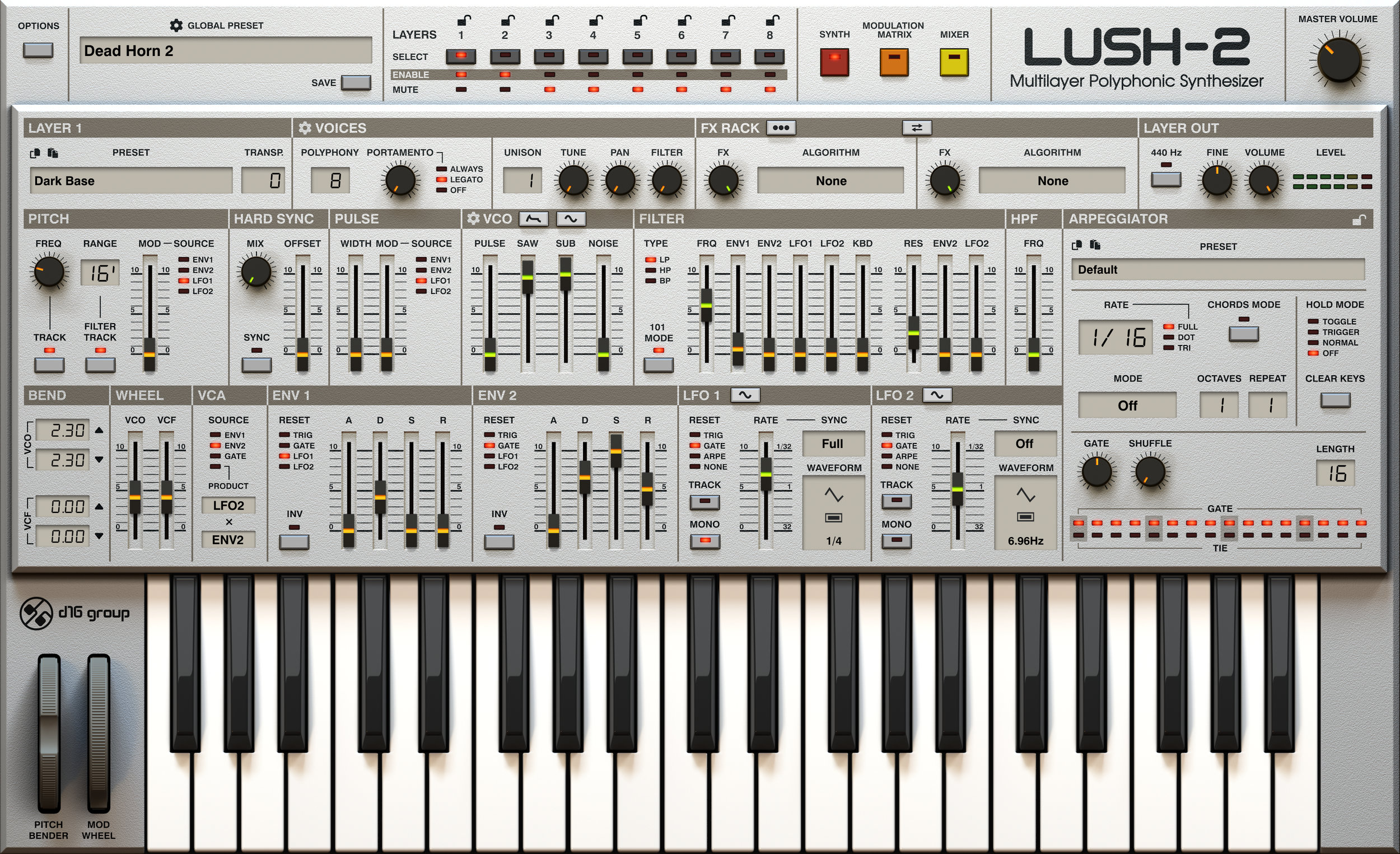 D16 Group – Lush 2 v2.1.4 VSTi, VSTi3, AAX x86 x64