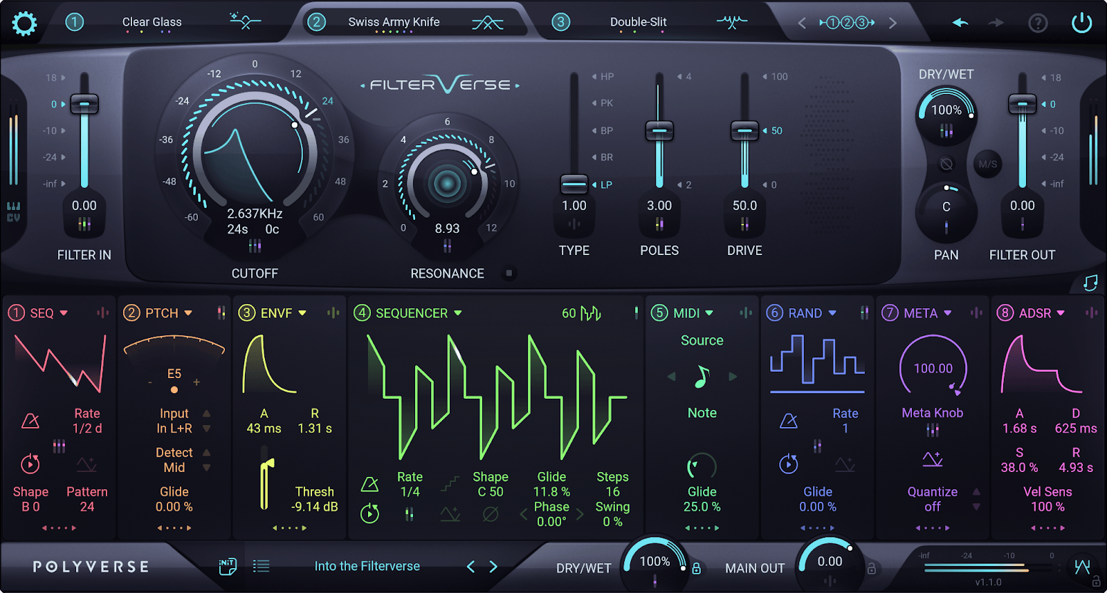 Polyverse Music – Filterverse v1.2.0 VST, VST3, AAX х64