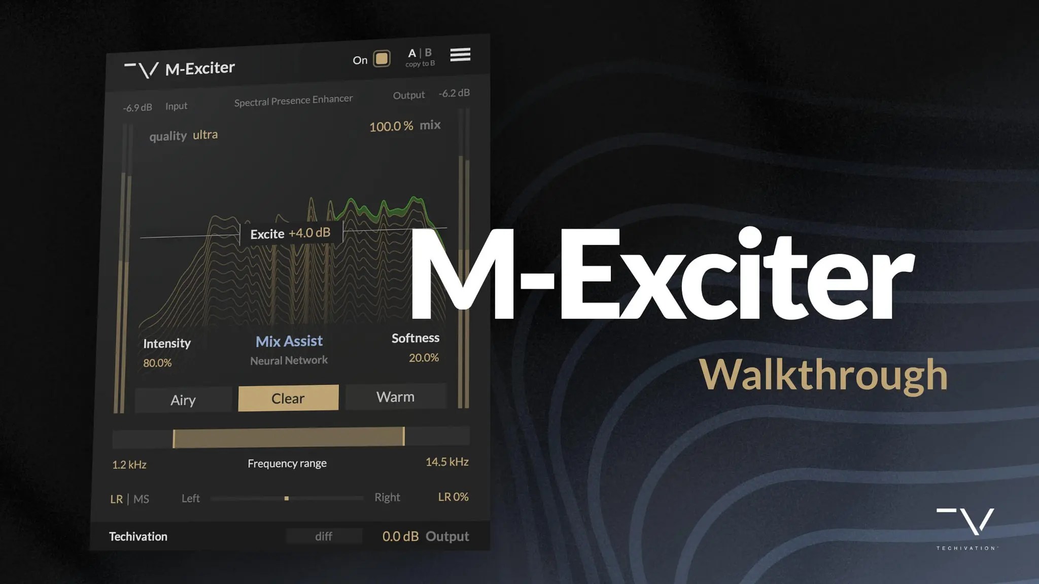 Techivation – M-Exciter v1.0.0 VST, VST3, AAX x64