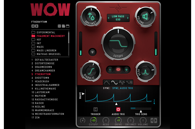 Sugar Bytes – WOW2 v2.2.9 STANDALONE, VST, VST3, AAX x86 x64