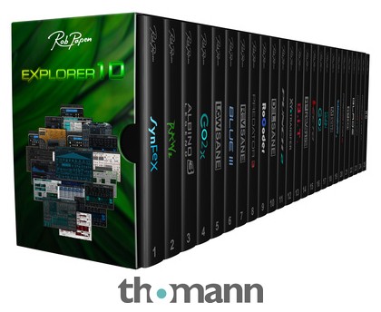 Rob Papen – eXplorer 10 v1.0.4a VST VSTi, VST3 VSTi3, AAX x64 WINDOWS