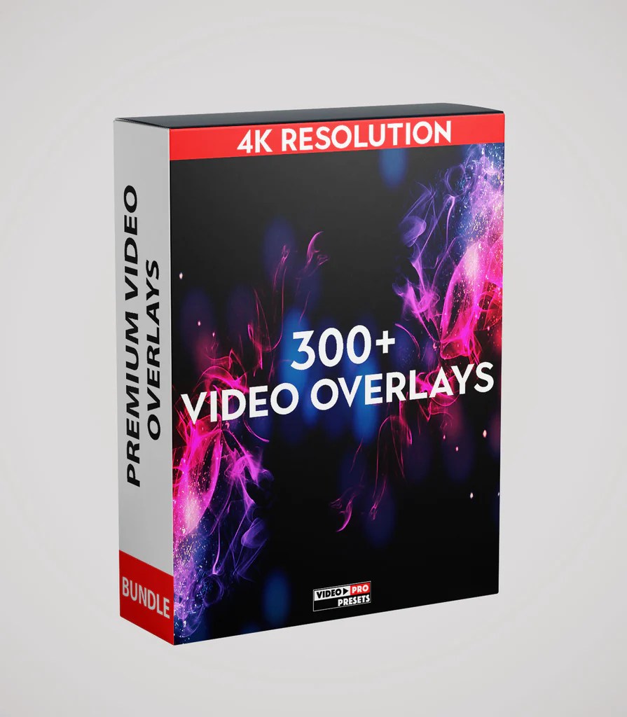 300+ 4K Video Overlays & Presets Pack | Download for Premiere Pro, DaVinci Resolve, Final Cut Pro