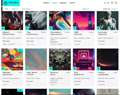 Arturia – Sound Banks 2025.9 Updates Only (SOUNDBANK)