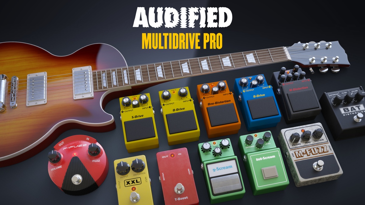 Audified – MultiDrive PRO v1.2.0 VST3, AAX x64 WINDOWS
